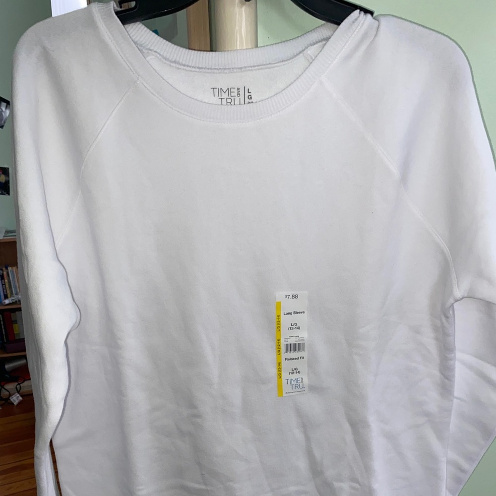 White crewneck